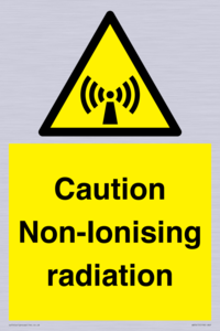 Caution Non-Ionising radiation